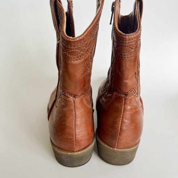 Coconuts by Matisse Pistol Cowboy Boots - Brown - Sz 10 - Picture 7 of 8